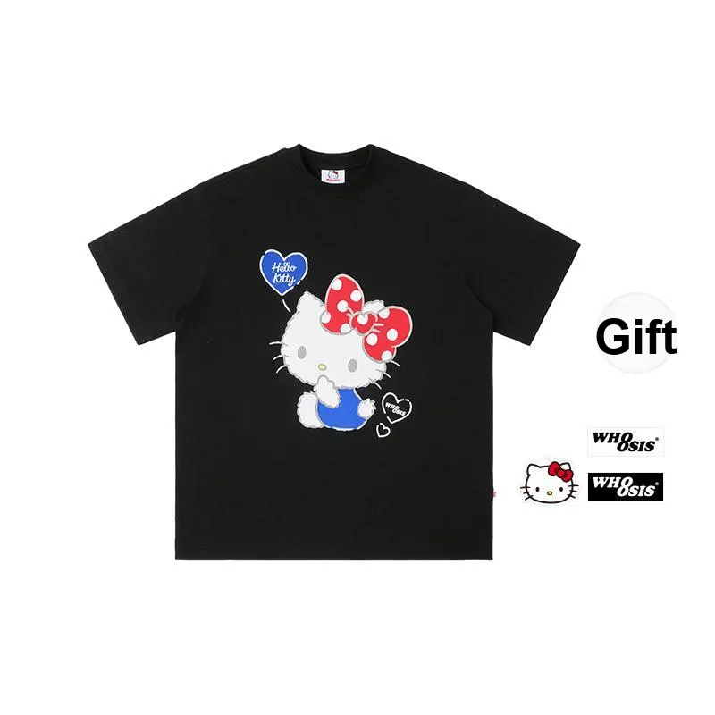 WHOOSIS x HELLO KITTY T Shirt Unisex-2