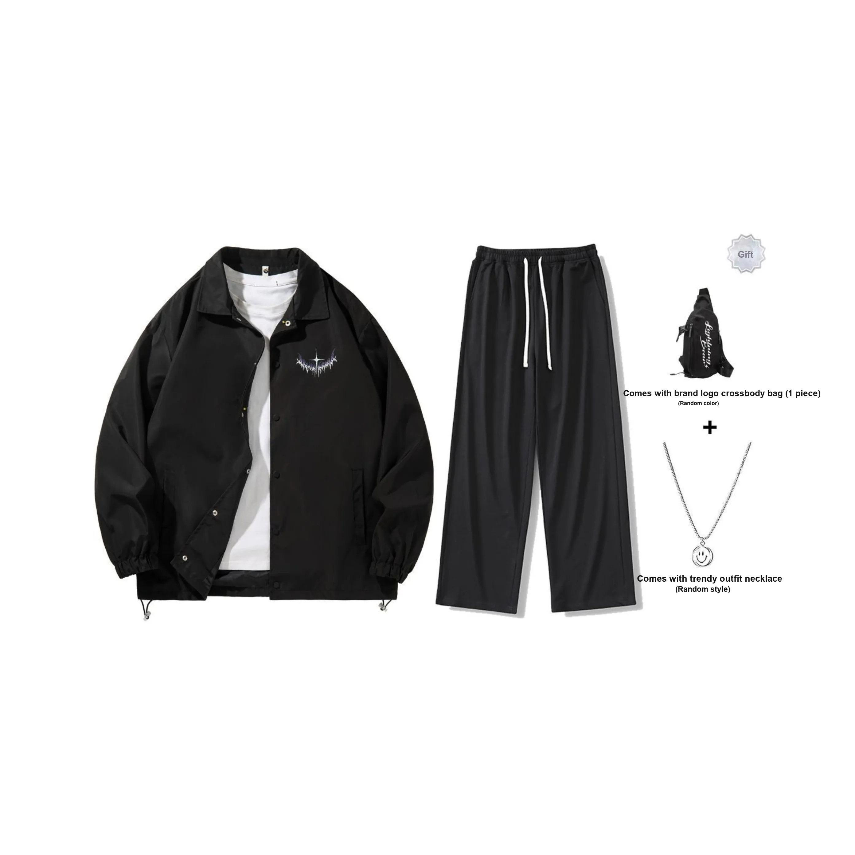 LIGHTNING BEAR Casual Sportswear Unisex