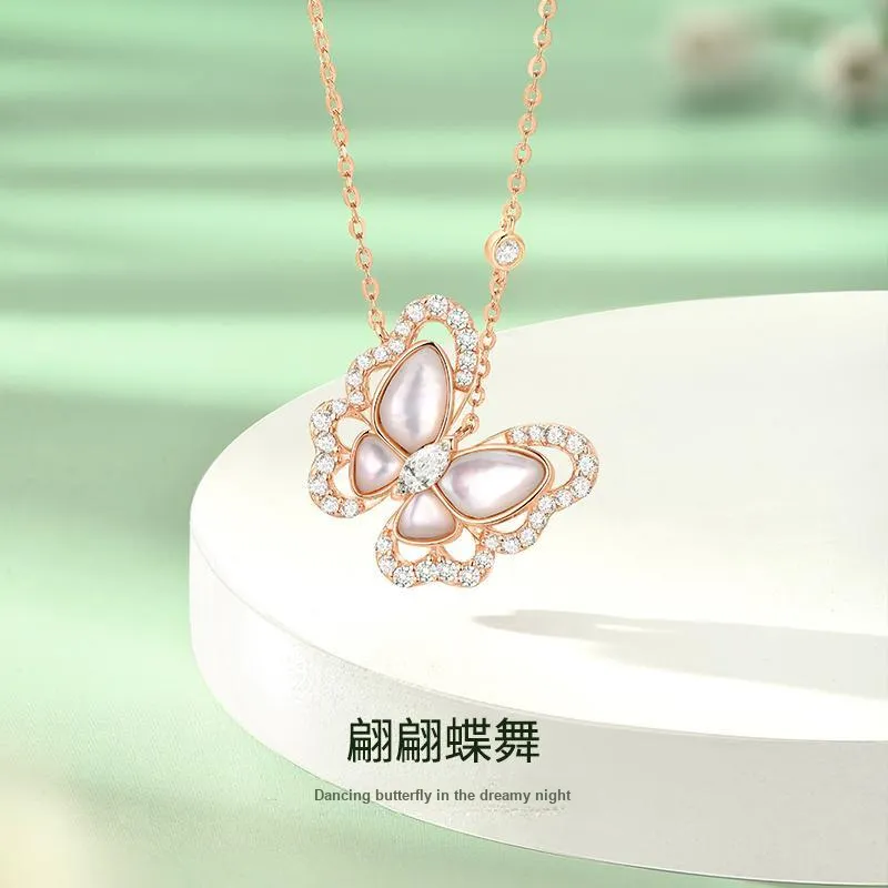 Ji Zhi S925 Silver Necklaces Women's-4
