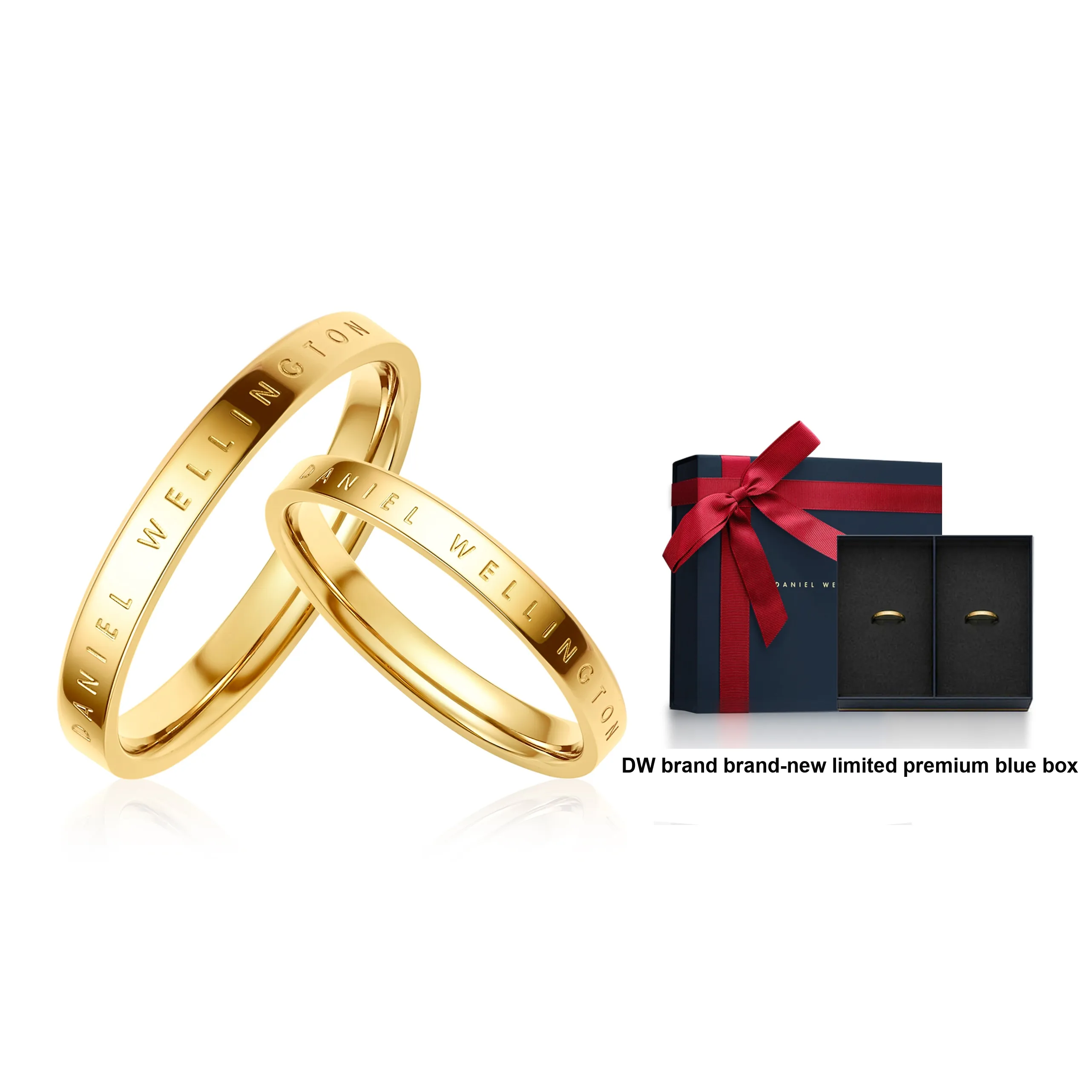 Daniel Wellington Ring из сплава парные кольца унисекс