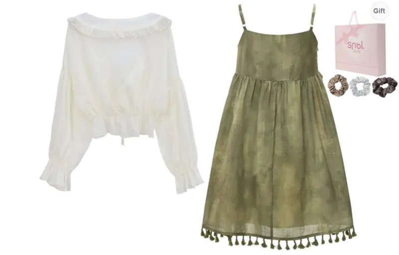 SNBL Two Piece Skirt Sets Women's-6