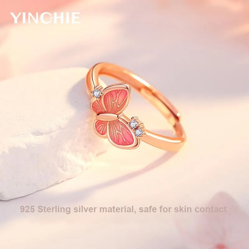 YINCHIE 925 Sterling Silver Rings Women's-2
