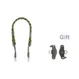 Forest Green-Braided String Shoulder Strap[Set]One Shoulder Effect