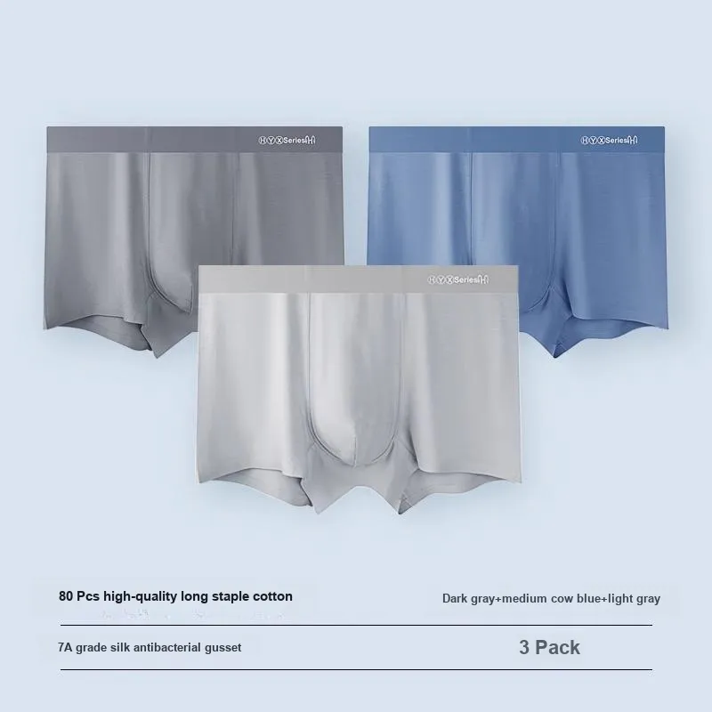 H YXIANG Underpants Men's Combo Set-13