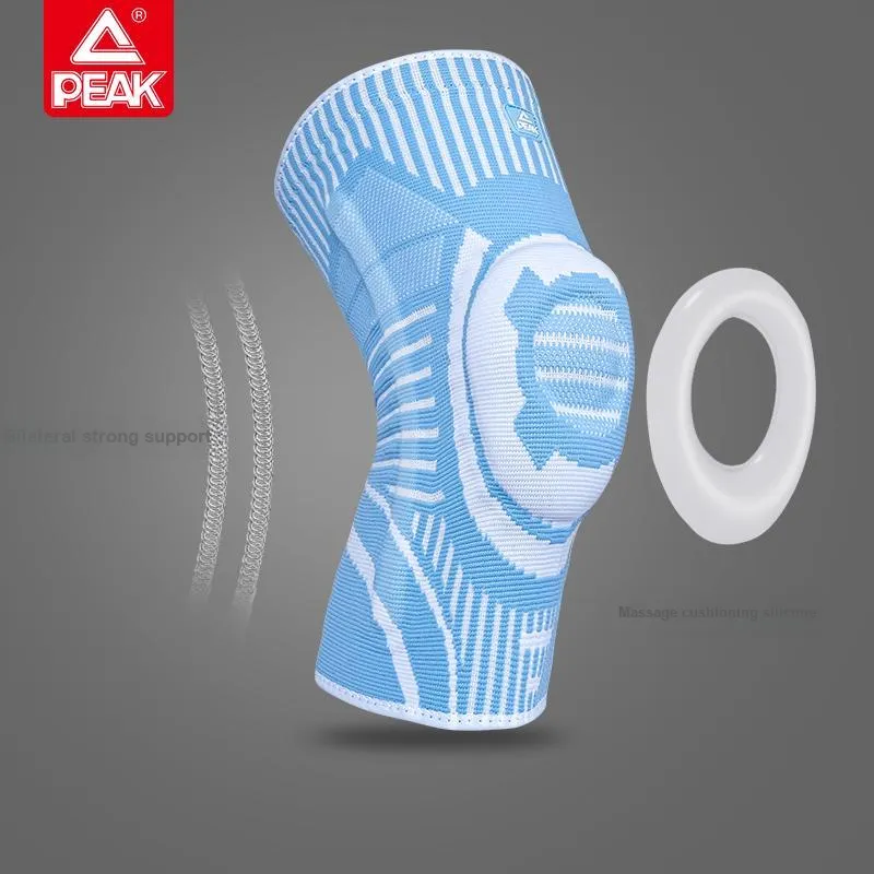 PEAK Basketball Unisex Polyester Elastane Silicone Knee Pads-9