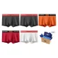Dark Gray+Dark Gray+White+Orange+Red