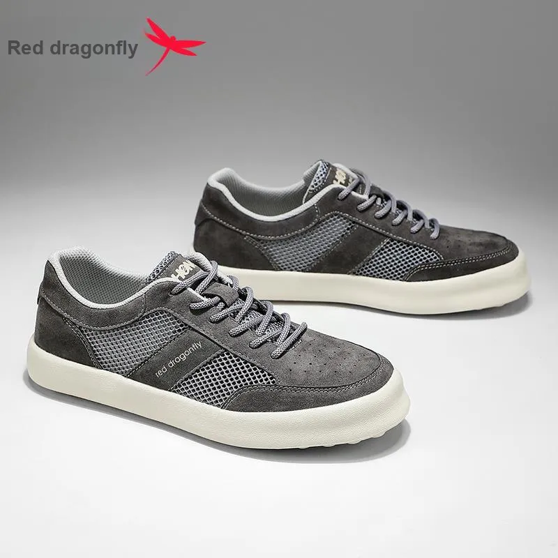 RED DRAGONFLY Cushioning, Breathable, Height Increasing Low Top Casual Shoes Men's-5