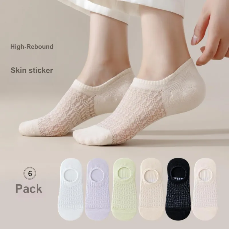 Caramella Ankle Socks Women's 6 Pack-2