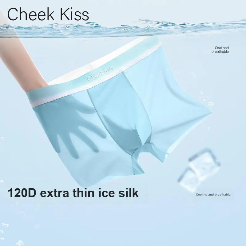 Cheekkiss Underwear Gift Box Men's Extra Thin Breathable Boxer Shorts Comfortable Four Way Stretch Shorts-6