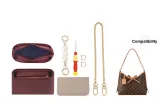 Trumpets Burgundy (Velvet Bra Chain Liner)+Sub-Bag[Underarm Set]Modified Set