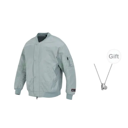 Adidas Jackets Unisex Dusty Green With Free Necklace