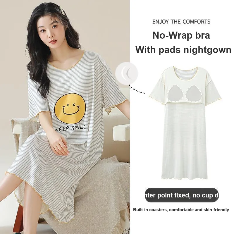 Cotton Gene Women's Nightgowns-7