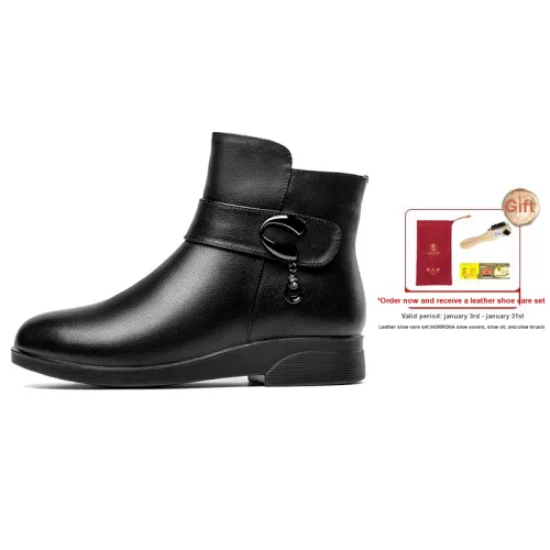 LAORENTOU Ankle Boots Women's Black