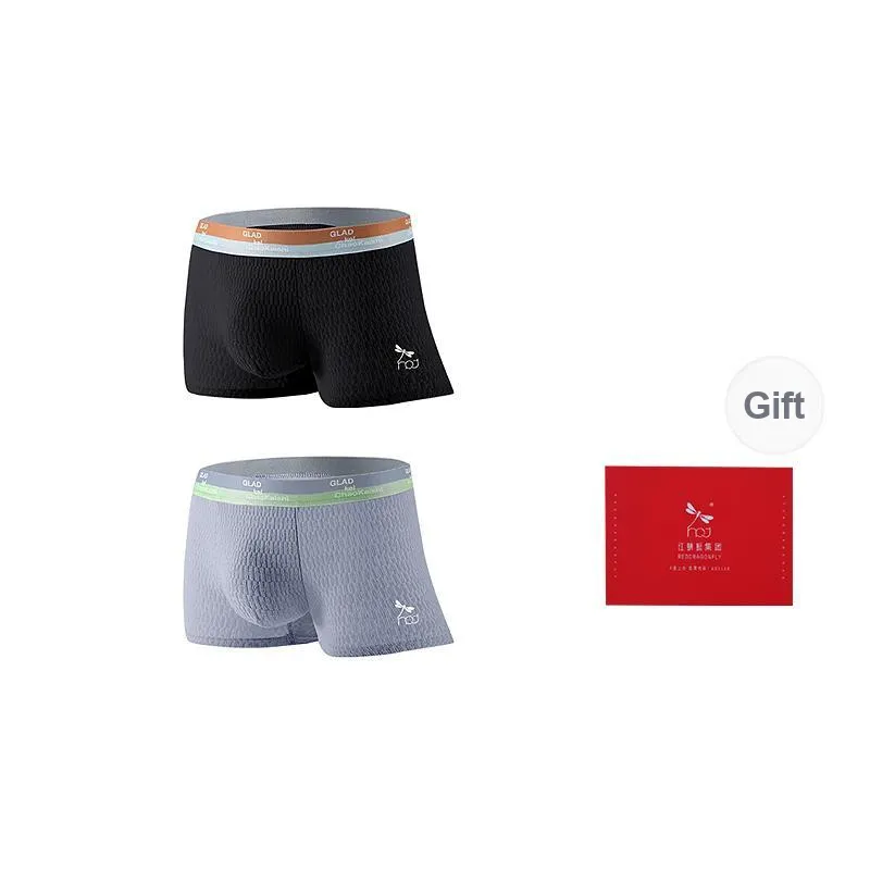 RED DRAGONFLY Cotton Panties Men's Combination Gift Box Set-10