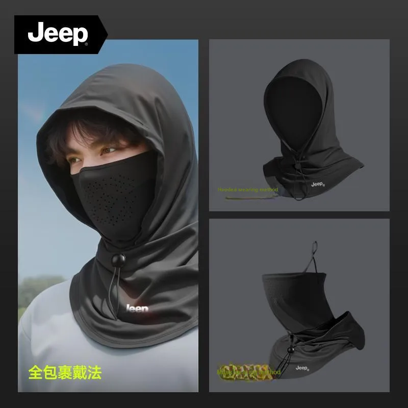 Jeep Polyamide Sun Protection Masks Unisex-1