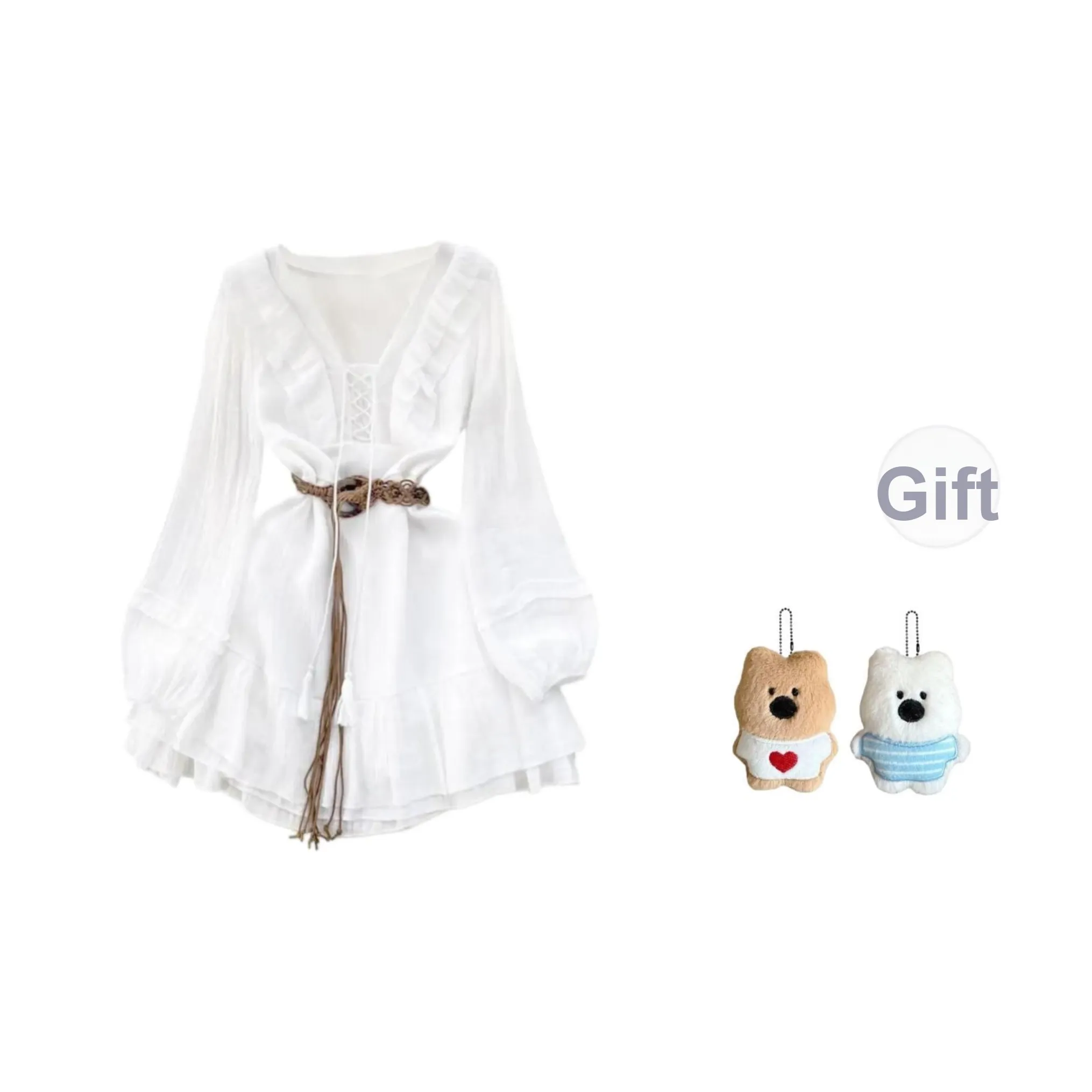 GHPC Длинное платье с длинными рукавами женское