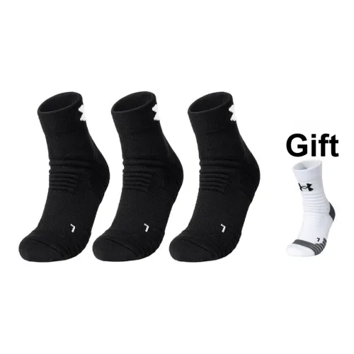 Under Armour С подарками Носки Crew Унисекс 4 пачки