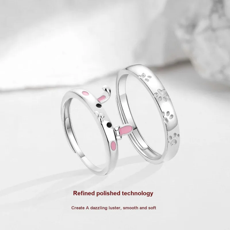 Master Kim Niche Luxury Premium Feel Adjustable Opening Ring Unisex-3