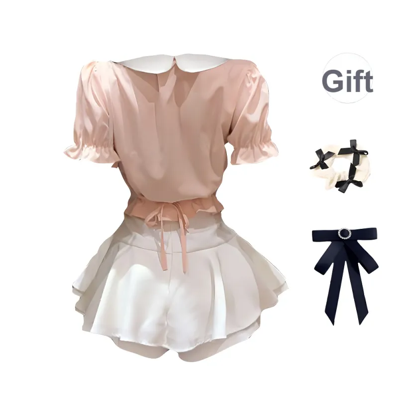 CPAURA Two Piece Skirt Sets Women's-1