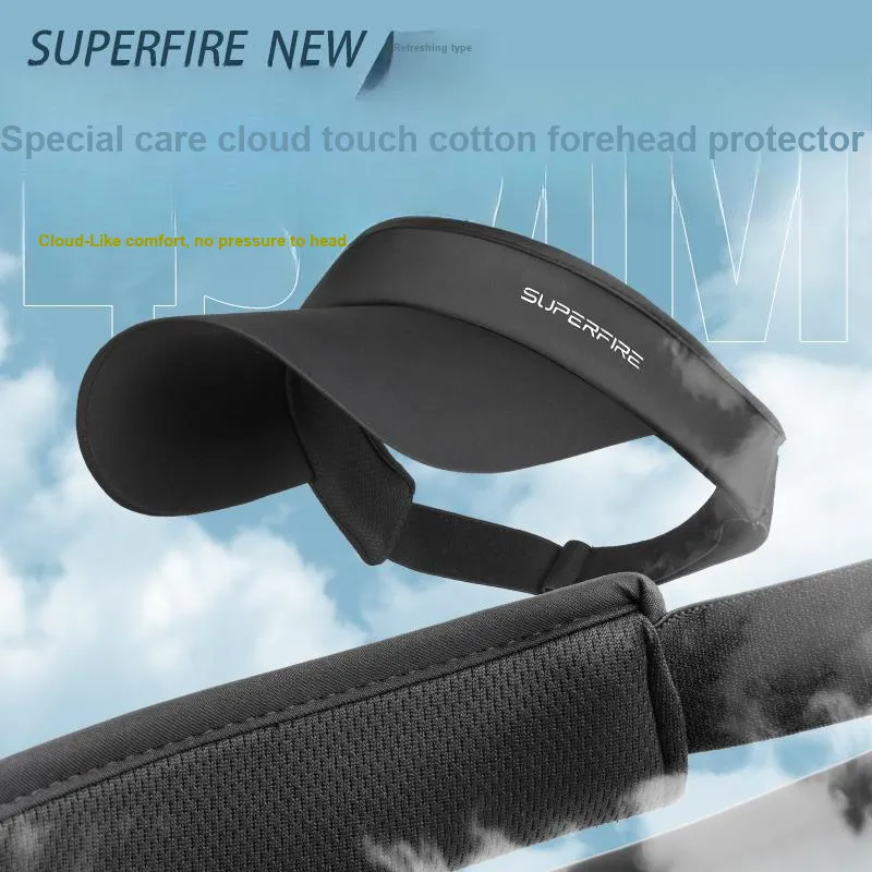 SuperFire Polyamide Sun Protection Hats Unisex Black-2