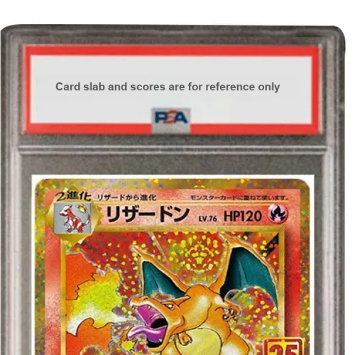 POKEMON 25th Anniversary Special Card Charizard S8a P 001 PSA Japan Version Graded Cards Single Box