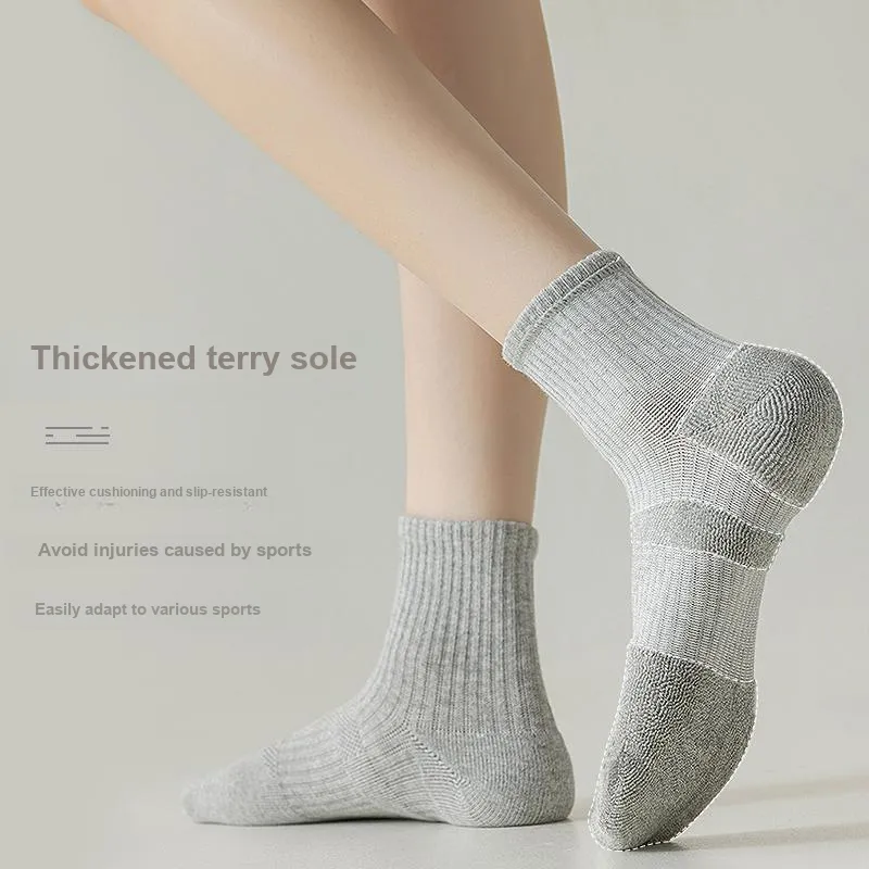 YINSHILIANGPIN Mid Calf Socks Women's 5 Pack-11