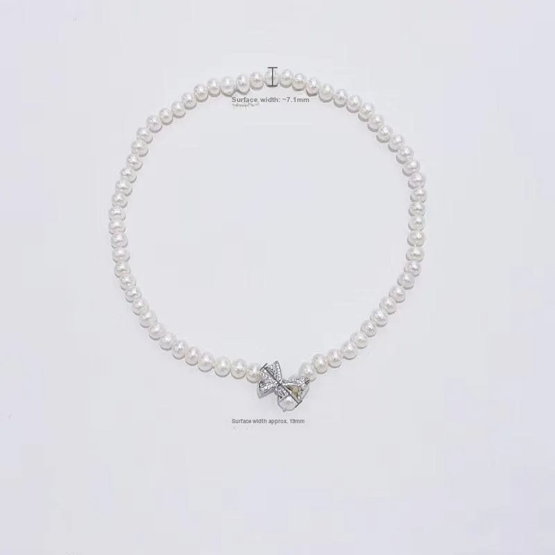 Zhongzhao Jewelry Pearl Necklaces Unisex-6