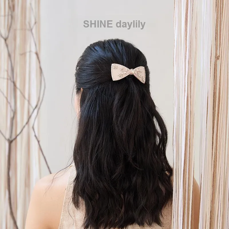 SHINE Fabric Hair Clips Women's-4