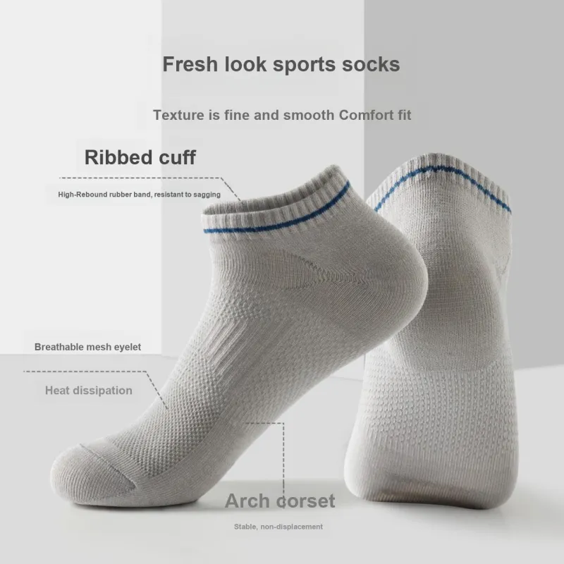 Caramella Ankle Socks Unisex 5 Pack-9