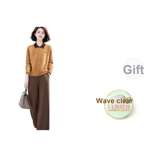 LANGQING Женские Повседневные Костюмы