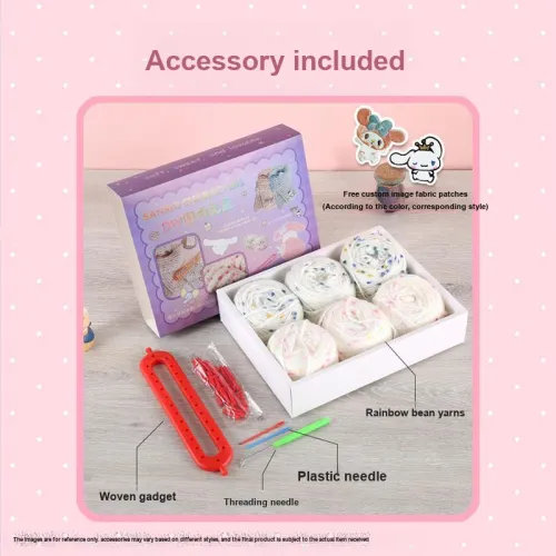 FIRST PARTY x Sanrio Yugui Dog Ручной DIY Шарф Набор Развивающие Игрушки