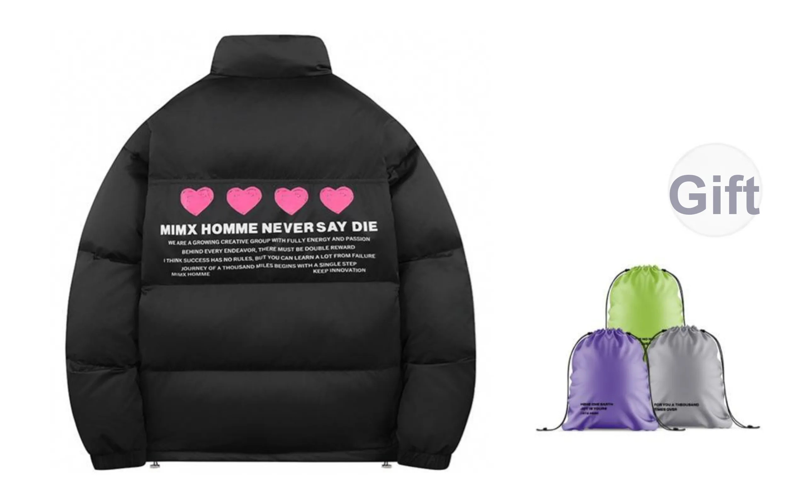 Mimx Homme Down Jackets Unisex