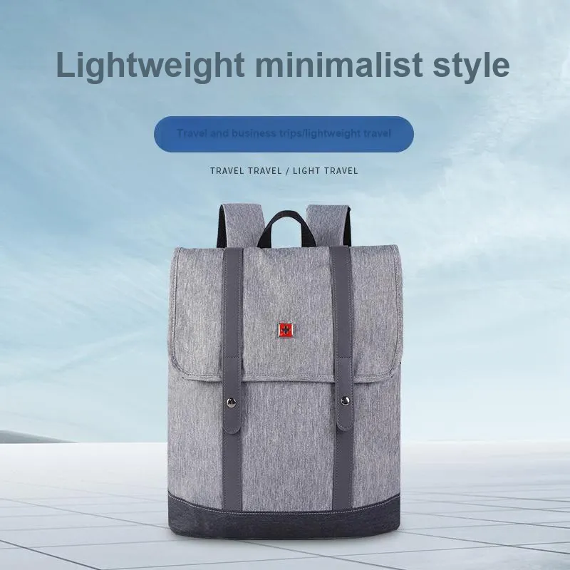 KINGSGEAR Oxford Backpack Regular Men's Gray-5