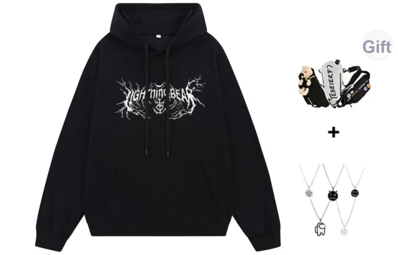 LIGHTNING BEAR Sweatshirt Unisex-0
