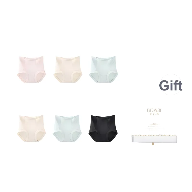 XIA.WA.ZHI.XIU Underpants Women's Shopping Bag 6 Pack-15