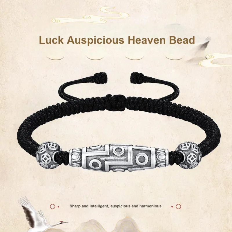 Inker Good Stone 999 Fine Silver Bracelets Unisex-1