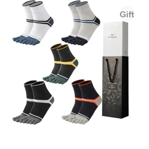 SEPTWOLVES Носки Crew Мужские упаковка из 5 пар набор в подарочной коробке + сумка для покупок