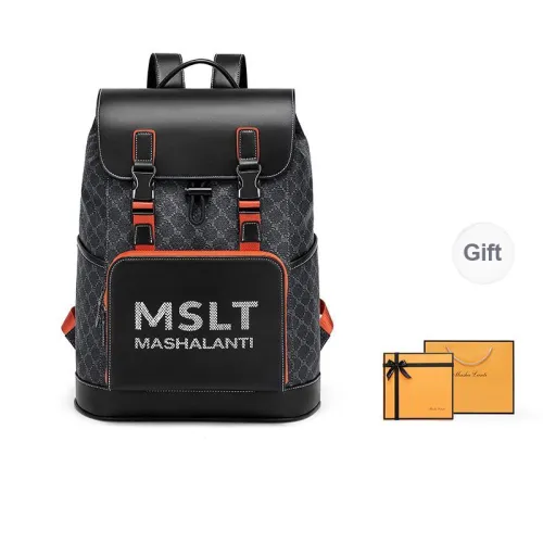MashaLanti PVC Polyvinyl Chloride Backpack Regular Men's
