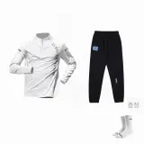 화이트+노스캐롤라이나 바지 블랙+화이트 시그니처 양말