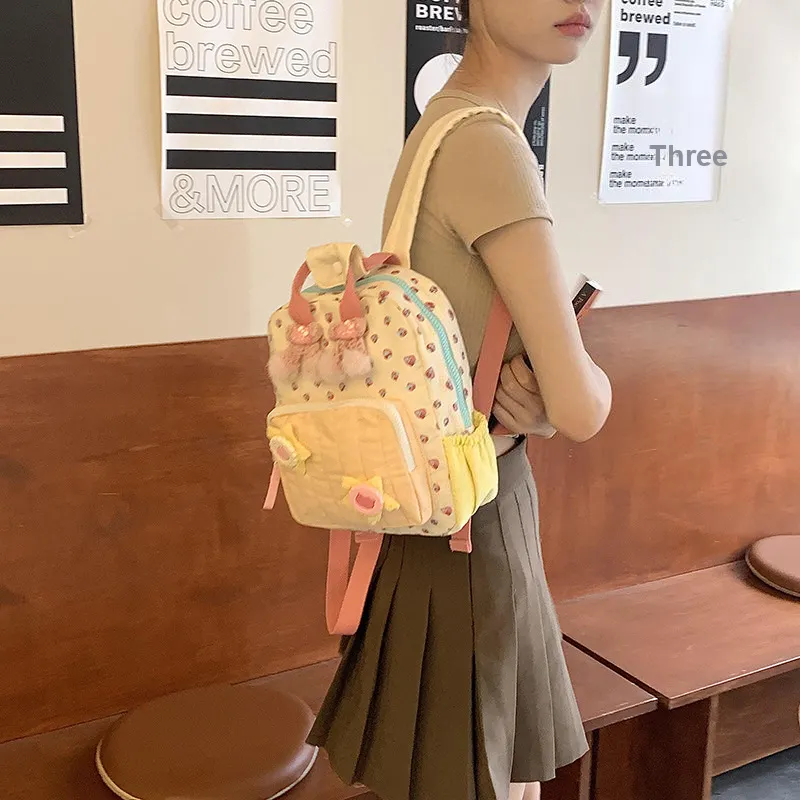 Volunteer Canvas Backpack Regular Women's White-22