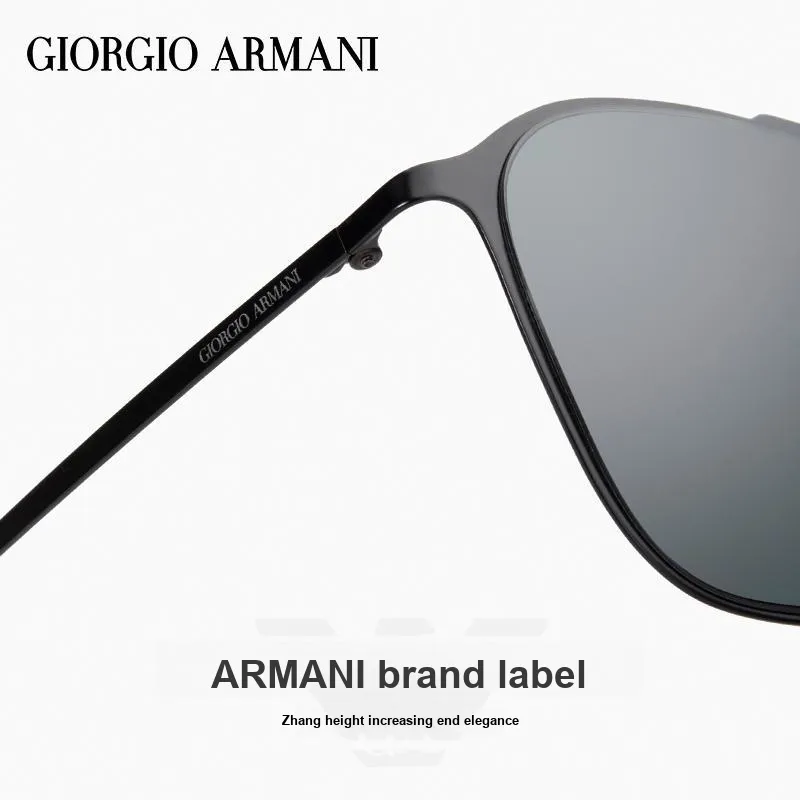 EMPORIO ARMANI Metal Aviator Sunglasses Unisex-1