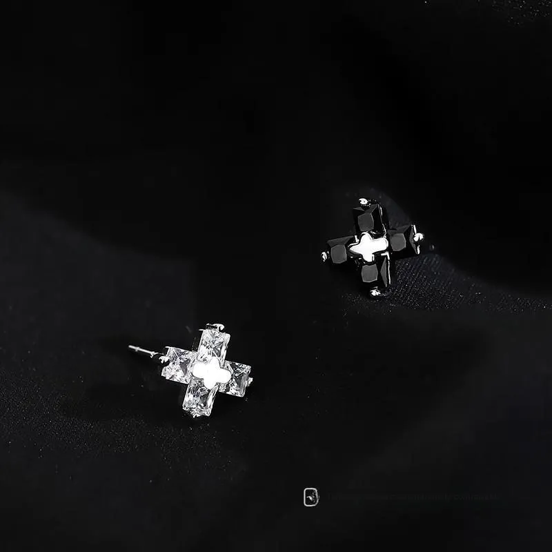 GUDUD Alloy Stud Earrings Men's-3