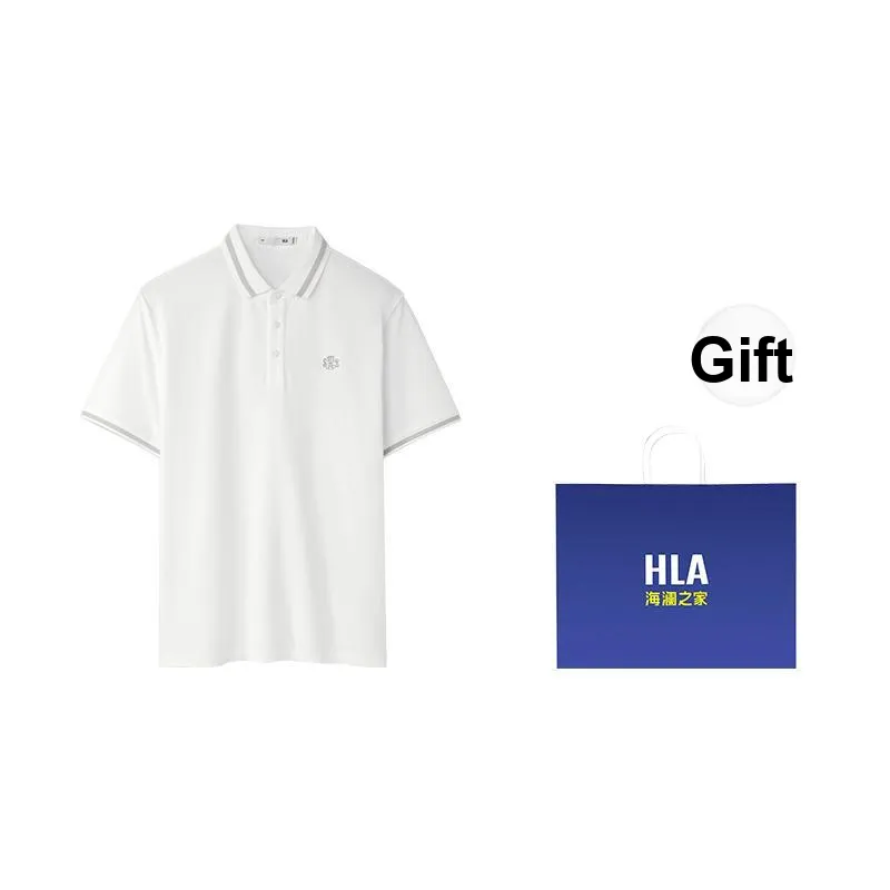 HLA Short Sleeved Polo Shirt Men's-6