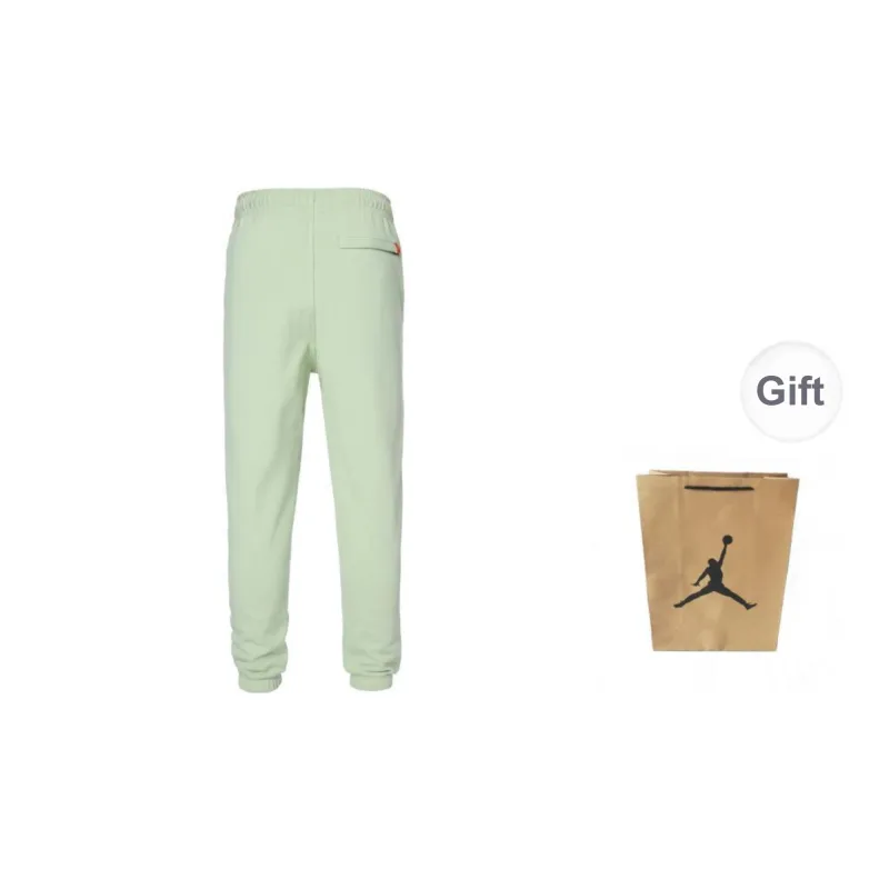 Jordan Casual Pants Unisex Shopping Bag Green-1