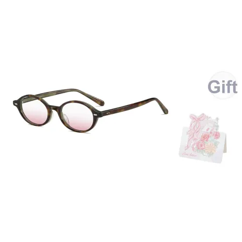 CAPONI Пластиковая оправа OVAL SUNGLASSES Унисекс