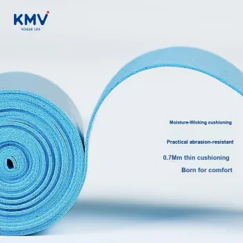 KMV Badminton Grip Tape Polyurethane Thin 1100mm Length X 25mm Width X 0.7mm Thickness