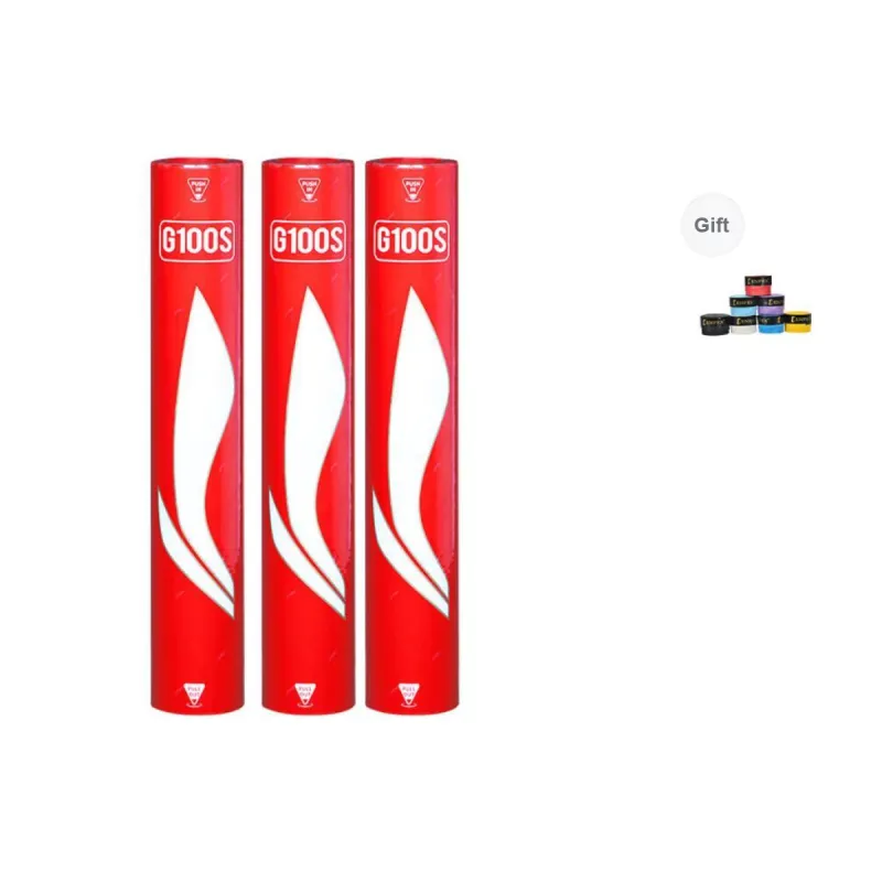 LiNing G100S Goose Feather Shuttlecock 12 Pack Goose Feather Competition And Training Specific Shuttlecocks-21
