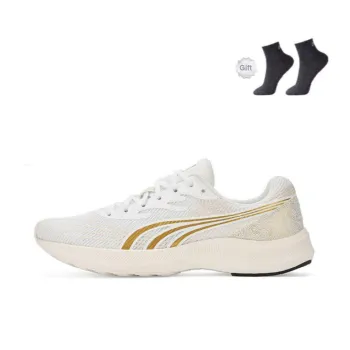 DO WIN Journey To The Second Generation Running Shoes Unisex Low Top White Gold