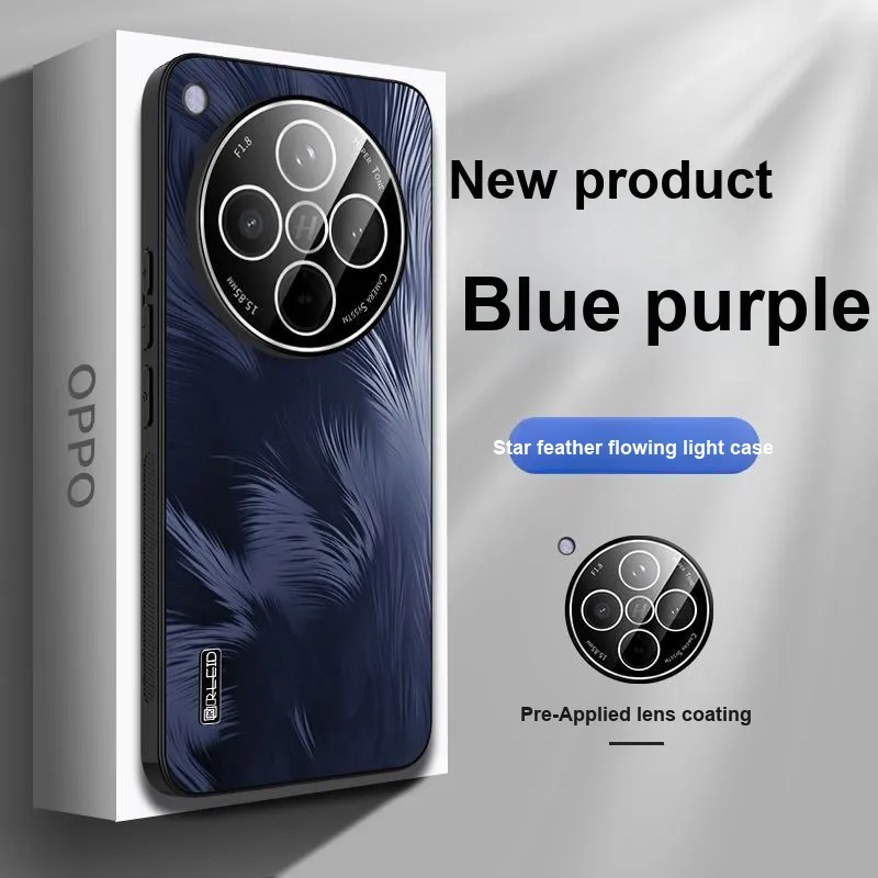 XUANCAISHI Fully Enclosed Phone Cases Compatibility OppoFindx7/findx8/a5/reno12 Business Formal-1