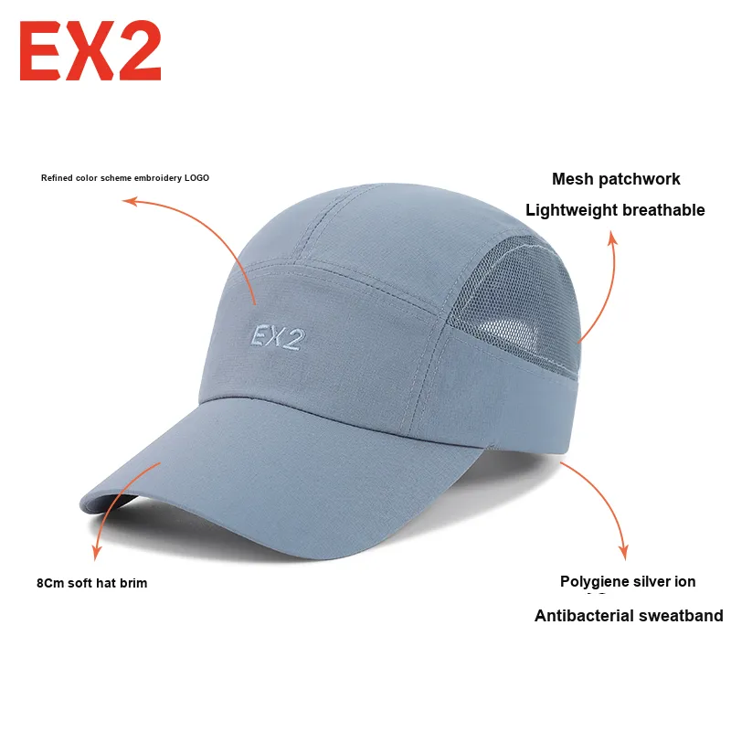 EX2 YIHAISHI Polyester Baseball Caps Unisex-5